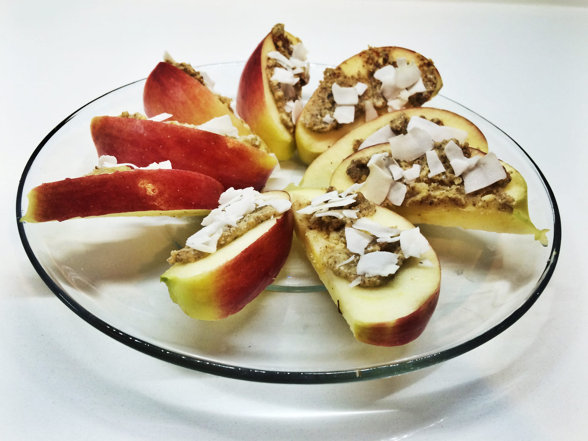 COCONUT + ALMOND BUTTER + APPLE