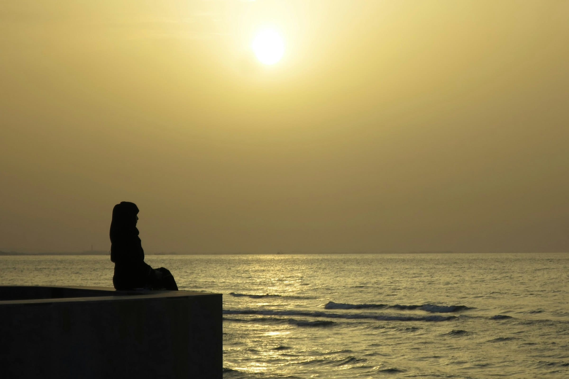 Serene yoga and meditation at sunrise