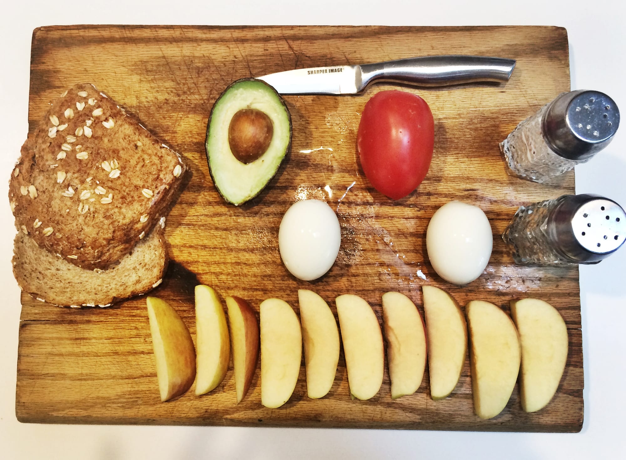 OPEN EGG + AVOCADO SANDWICH
